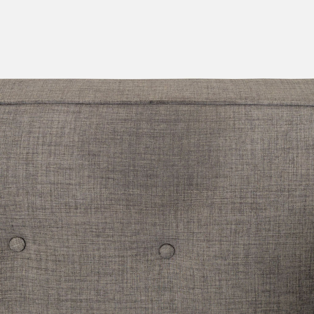 Macy's Harper Modern Gray Sectional Sofa with Chaise - Spacious and Comfortable