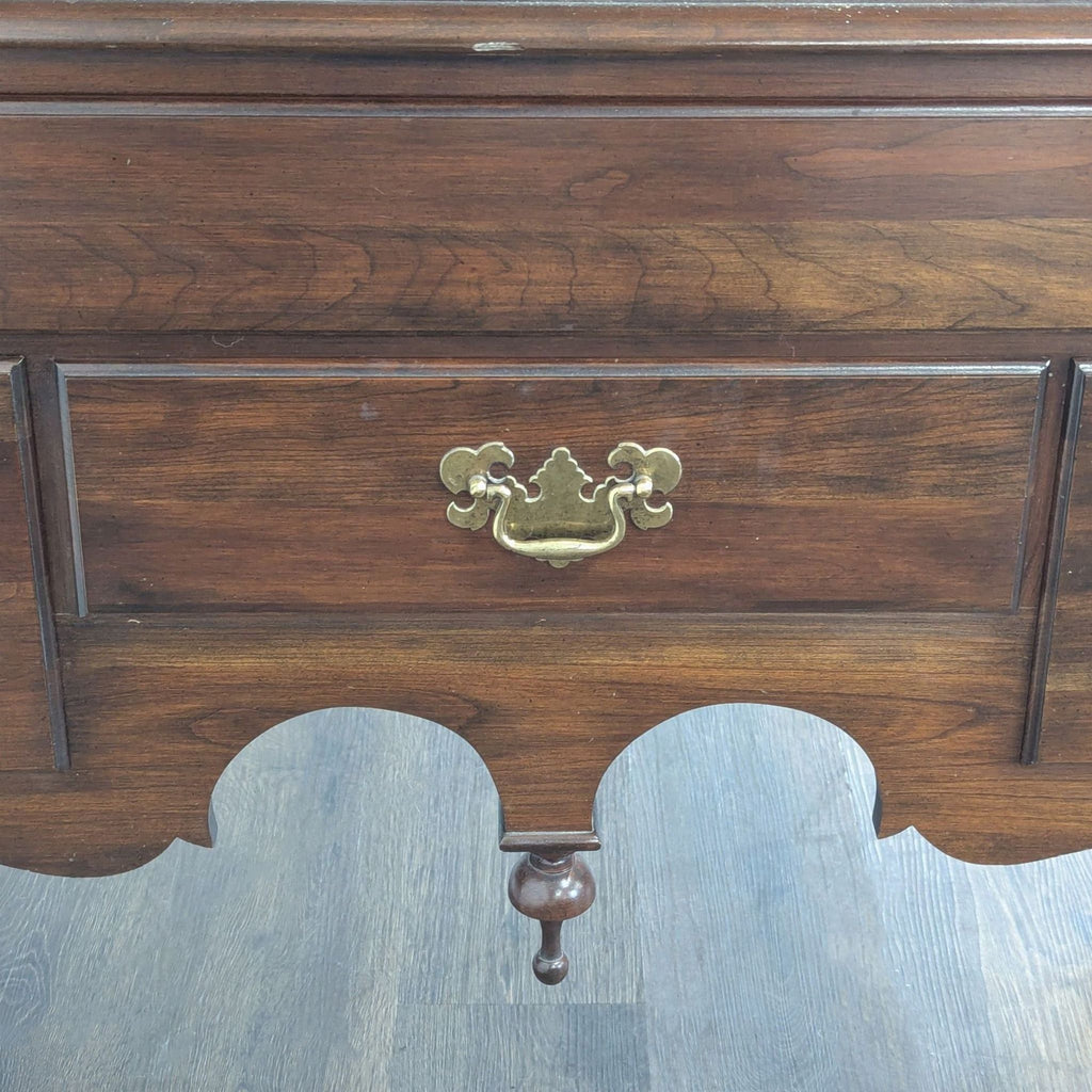 Pennsylvania House Solid Wood Highboy Dresser with Brass Hardware