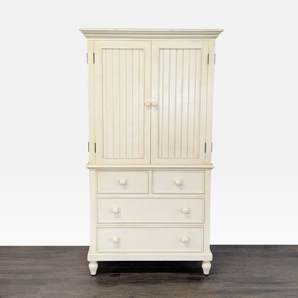 Beadboard Armoire/Media Cabinet