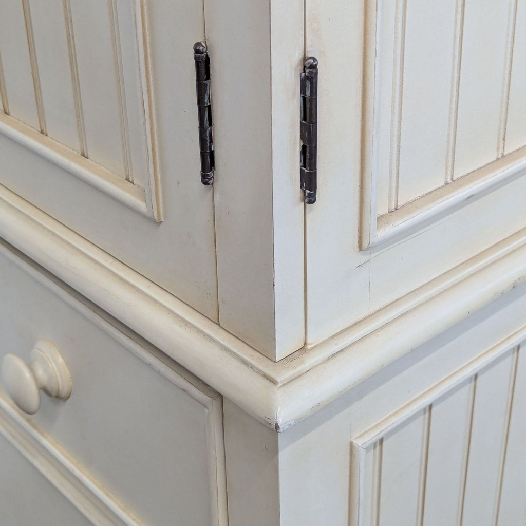 Beadboard Armoire/Media Cabinet