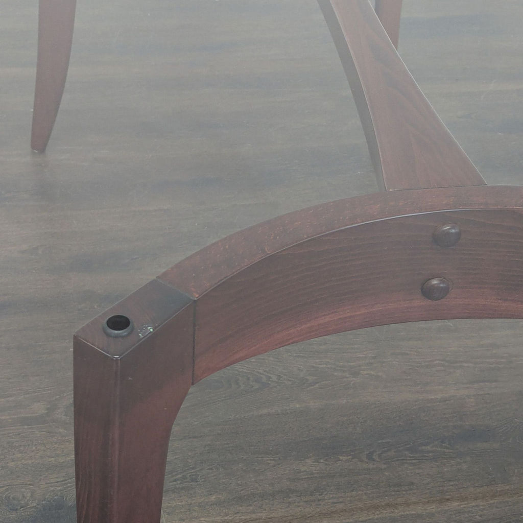 Z Gallerie Glass Top Dining Table