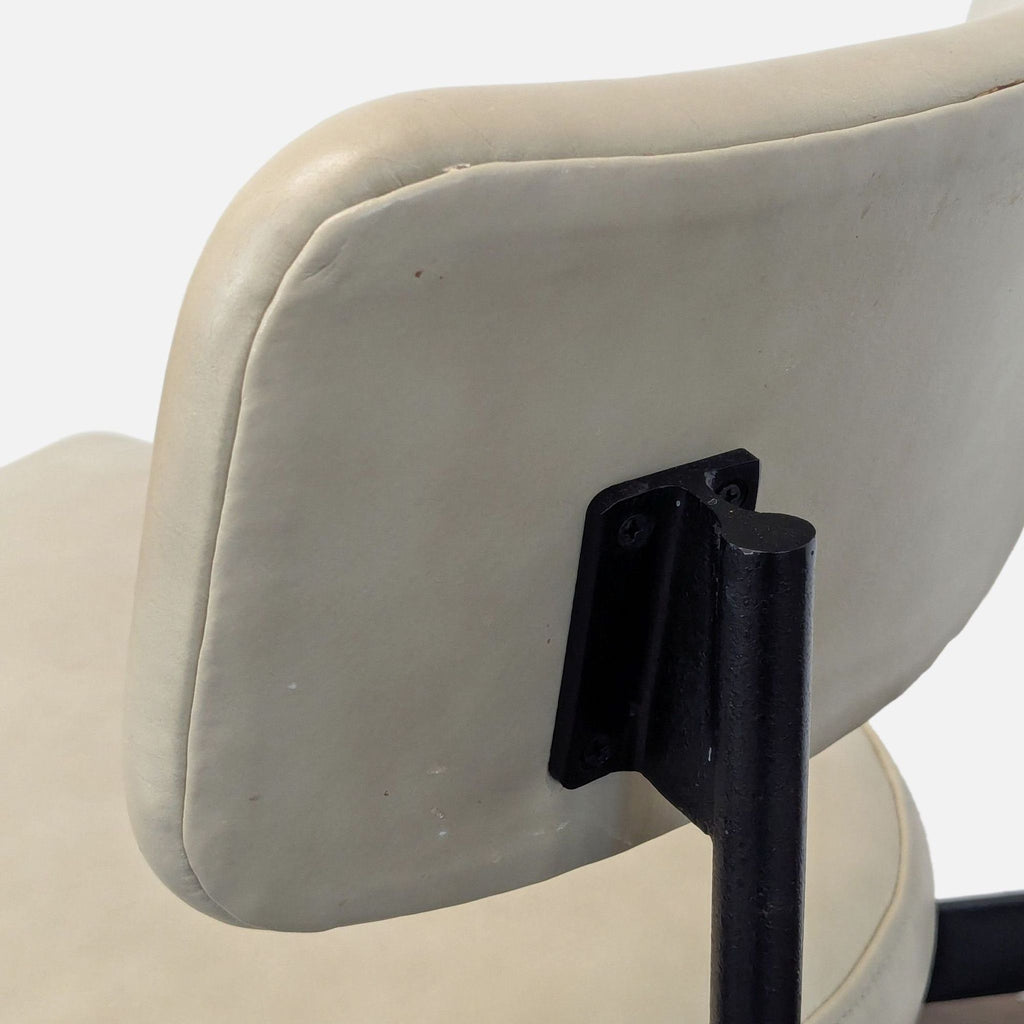 Pottery Barn Maison Leather Bar Stool