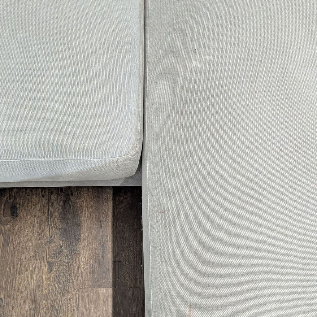 West Elm Haven Gray Sectional Sofa with Chaise - Comfortable and Modern