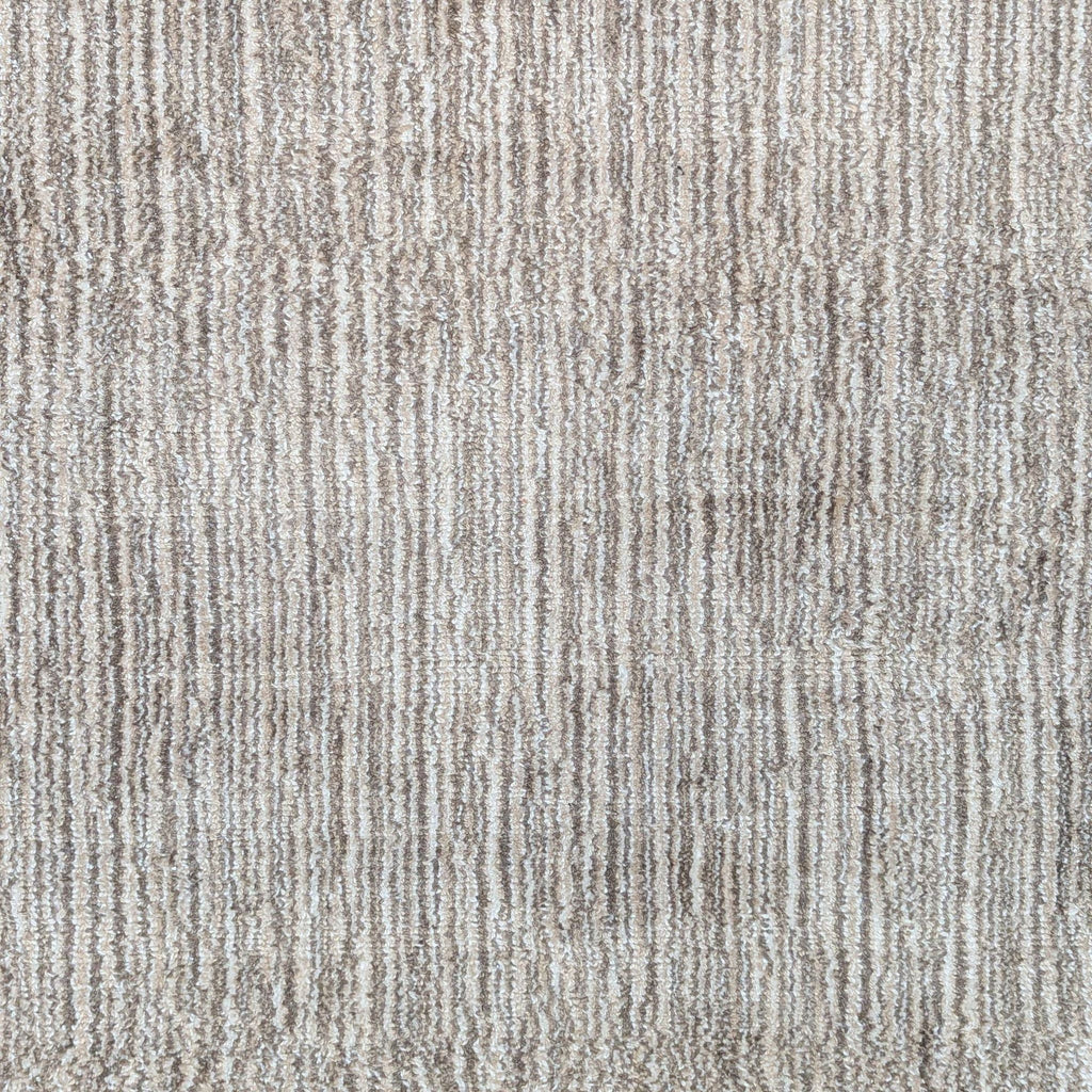 Large Beige Area Rug with Subtle Textured Pattern