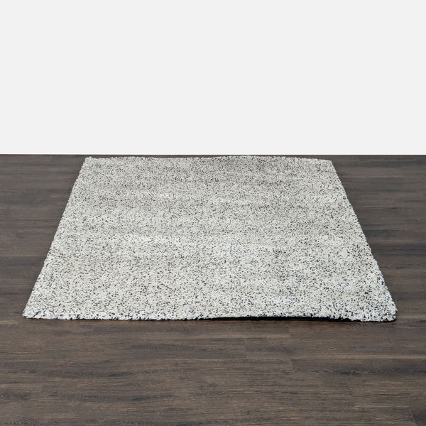 Ikea Vindum Modern Beige and Gray Speckled Rug – 5’7”x7’7”