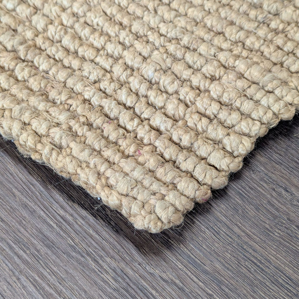 Natural Fiber Woven Area Rug – 8x10 Simple and Neutral Design