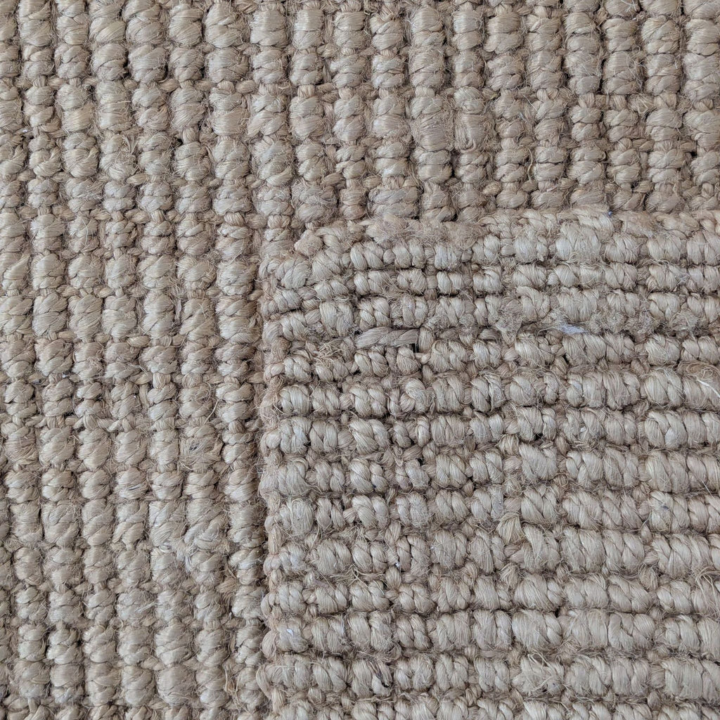 Natural Fiber Woven Area Rug – 8x10 Simple and Neutral Design