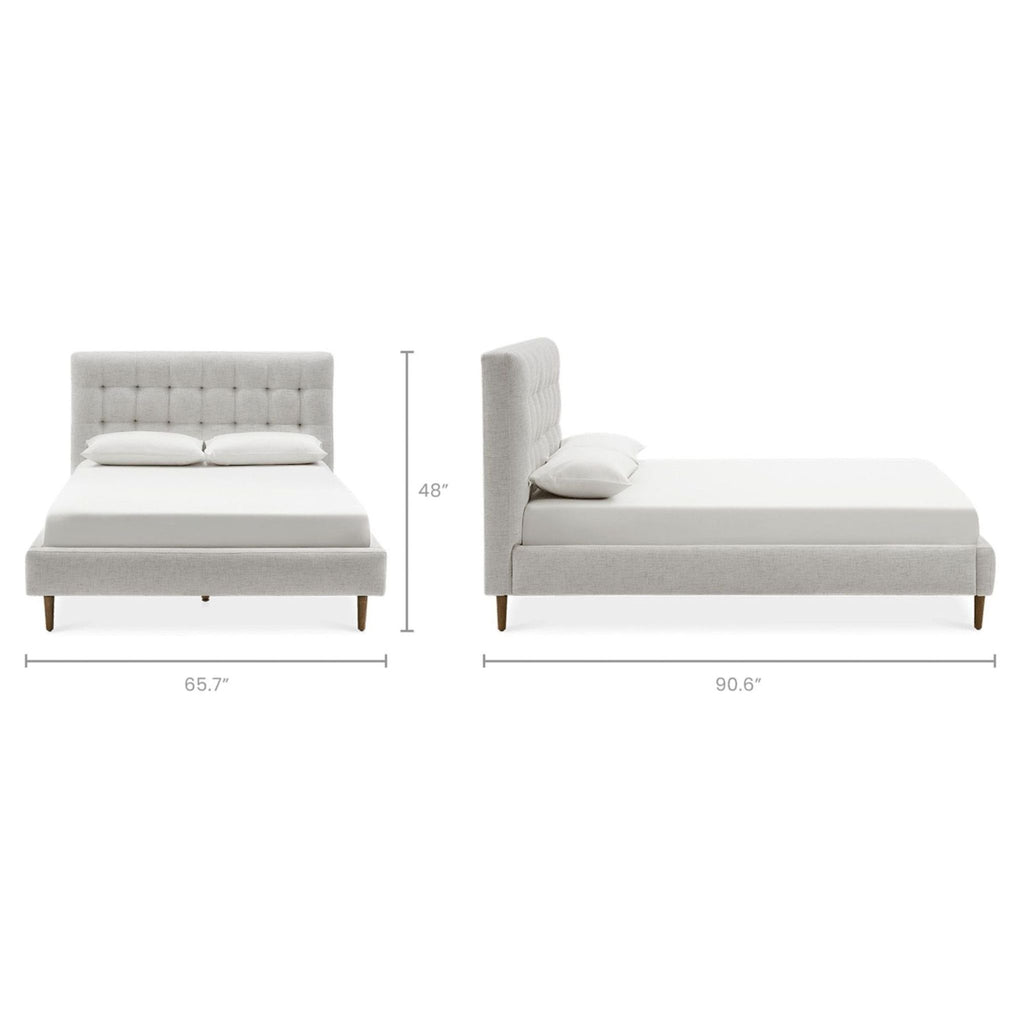 Castelry Madison Queen size bed bisque