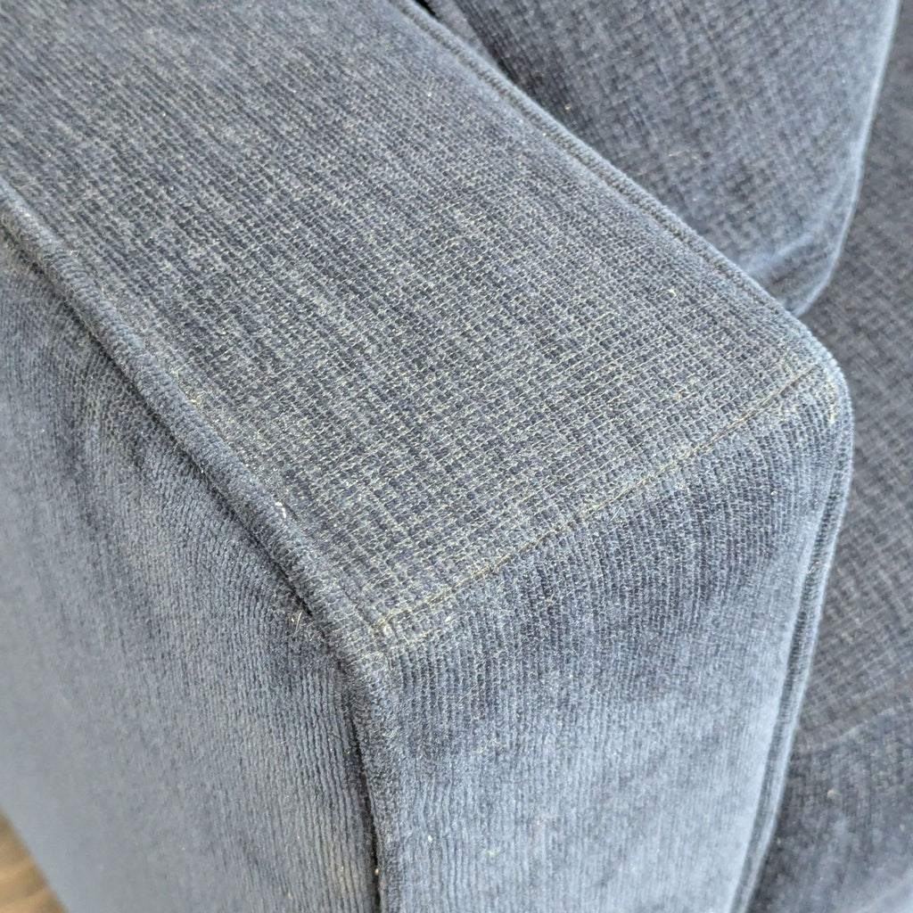Modern Navy Blue Sleeper Sofa with Pull-Out Bed