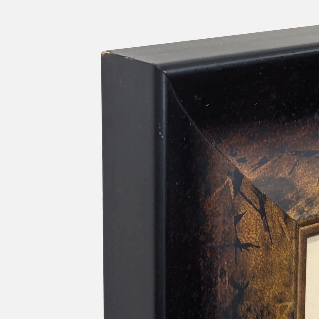 Daniel Kime Framed Abstract Mixed Media Artwork
