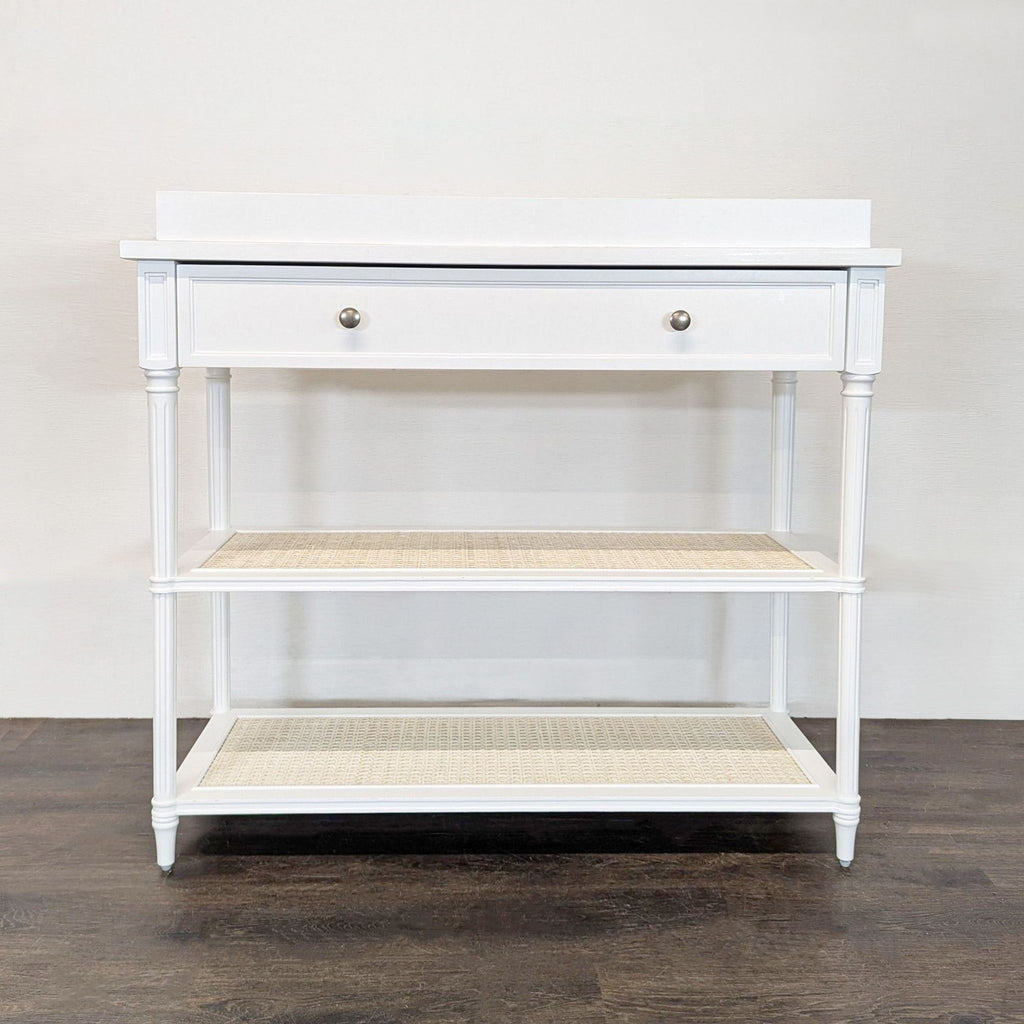 Serena & Lily Harbour Cane Changing Table