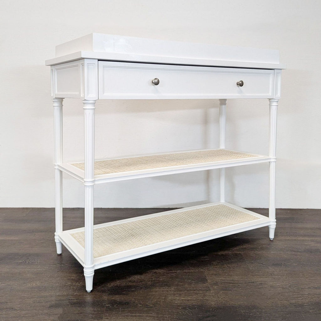 Serena & Lily Harbour Cane Changing Table