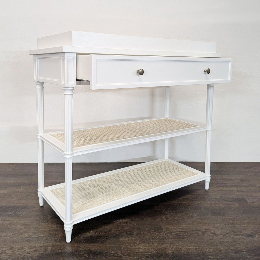 Serena & Lily Harbour Cane Changing Table