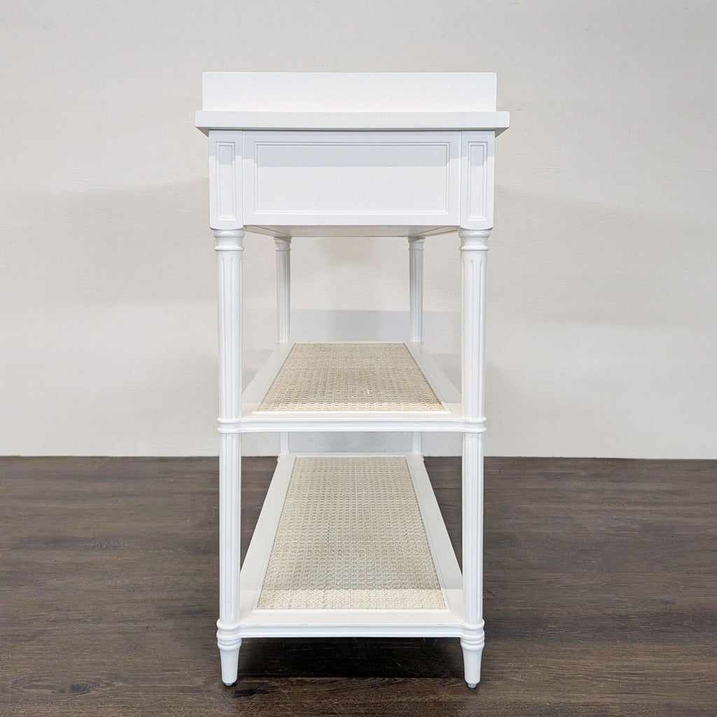 Serena & Lily Harbour Cane Changing Table