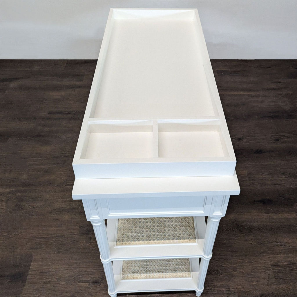 Serena & Lily Harbour Cane Changing Table