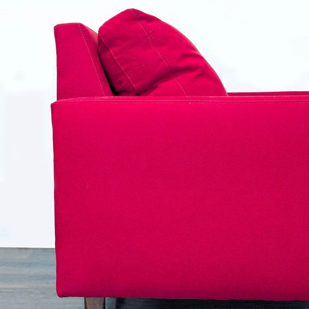 Room & Board Jasper Modern Red Lounge Chair with