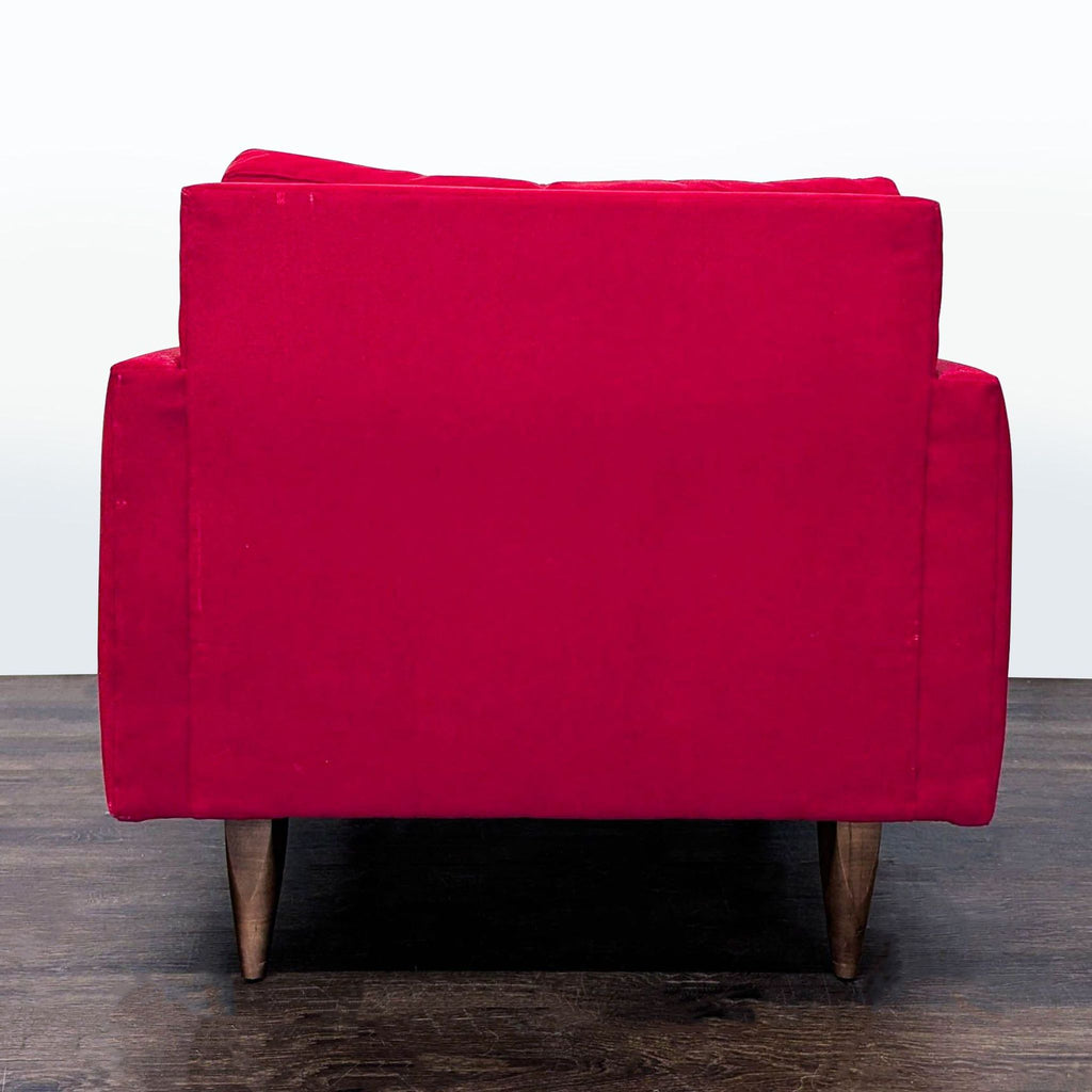 Room & Board Jasper Modern Red Lounge Chair with