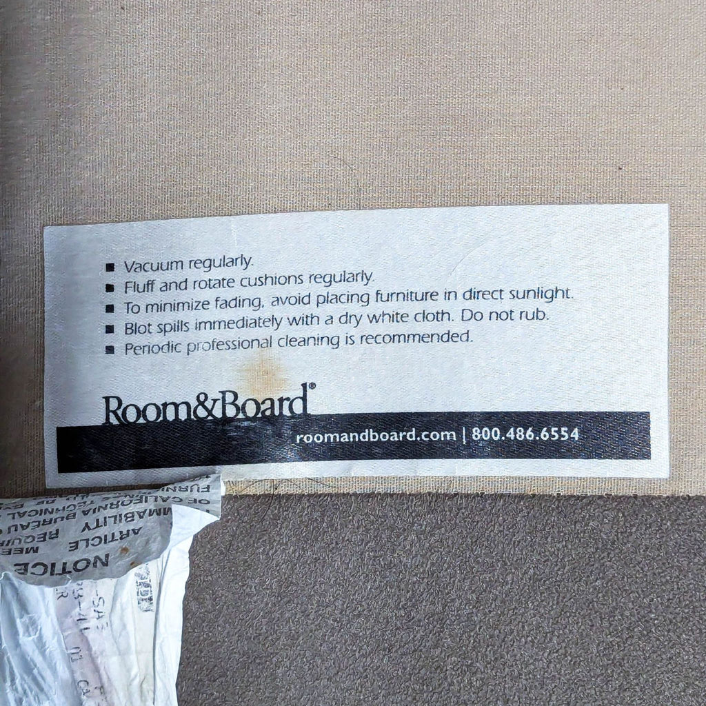 Room & Board 3-Seat Sofa with Track Arms