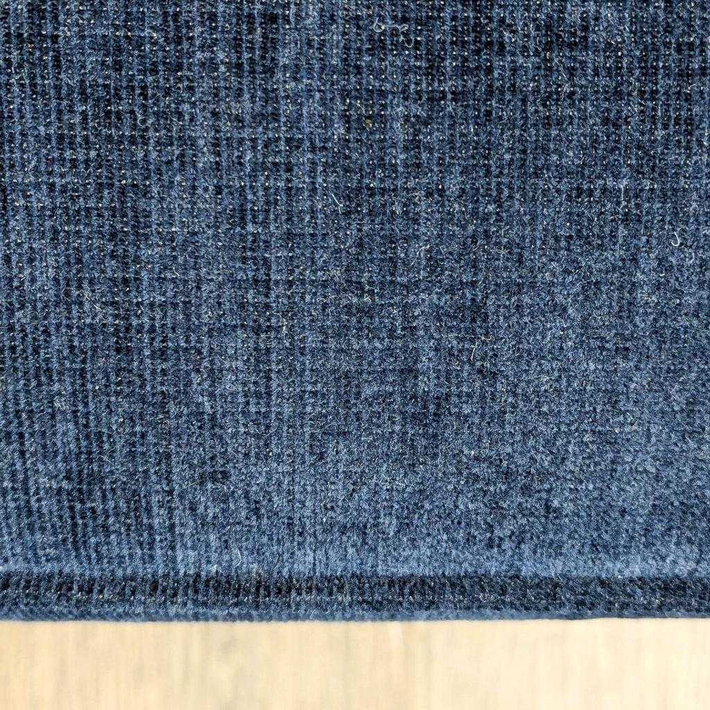 Room and Board York Navy Blue Loveseat - Modern and Comfortable