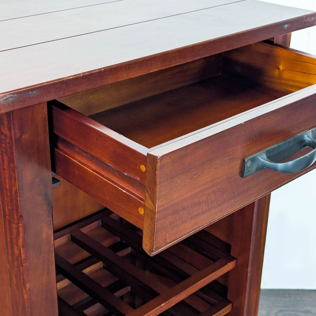Pottery Barn Wine Cabinet