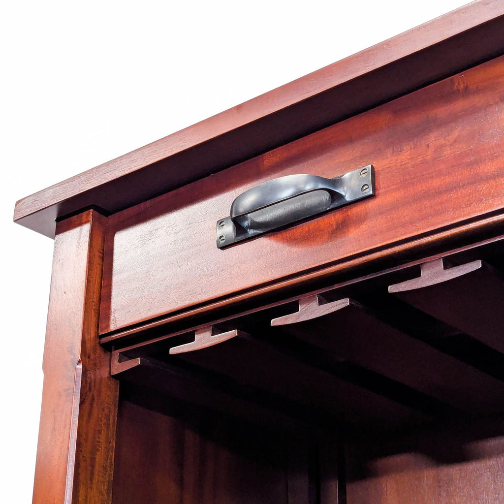 Pottery Barn Wine Cabinet