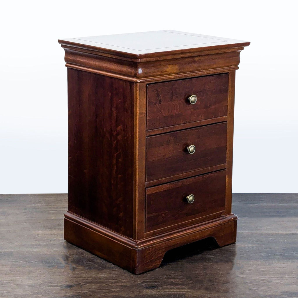 Stanley Furniture Three Drawer Tall Nightstand