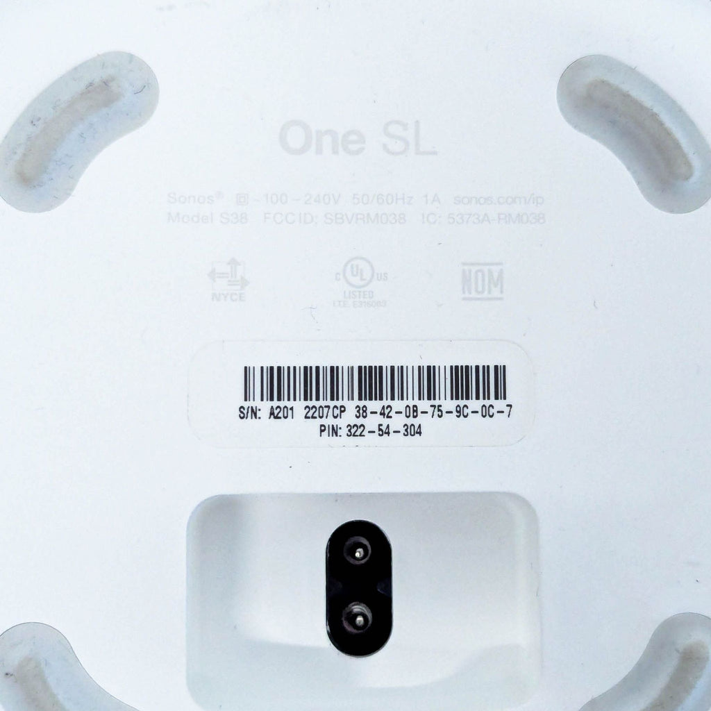 Sonos One Wireless Smart Speaker Pair - White, Excellent Condition