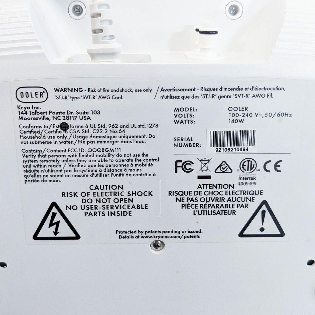 Ooler AC & Fan - Compact Cooling Unit by Ooler