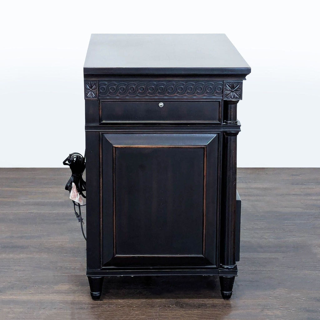 Aspen Home Nightstand with Four Drawers and Slide-Out Tray