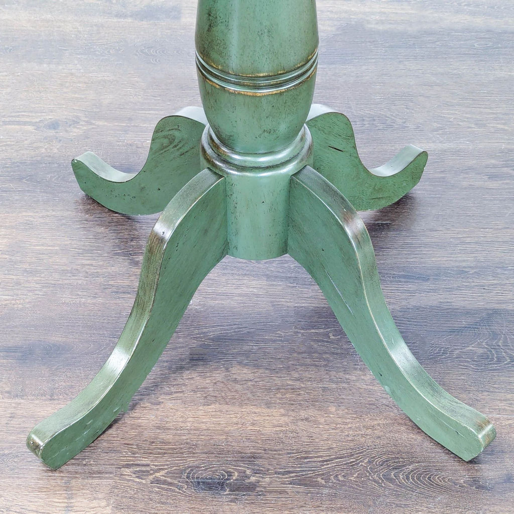 Pier 1 Imports Wood Pedestal End Table