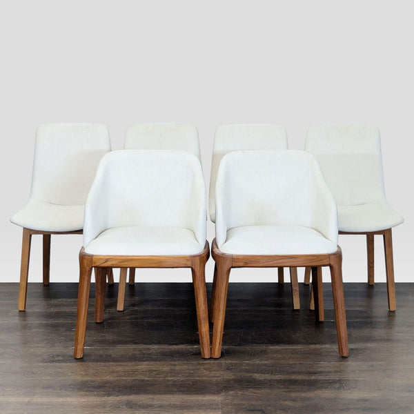 Set of Six Rove Concepts Aubrey Dining Chairs