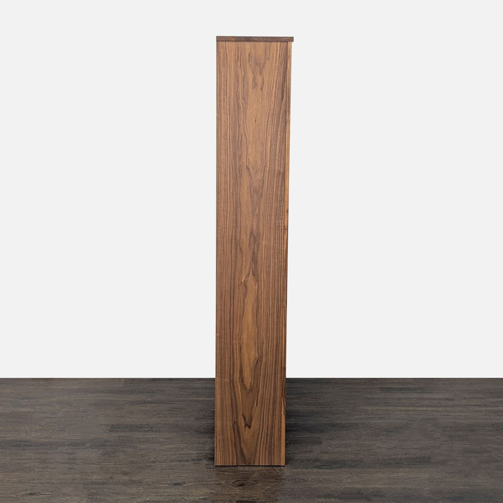Room & Board Woodwind Tall Walnut Bookshelf with 6 Shelves
