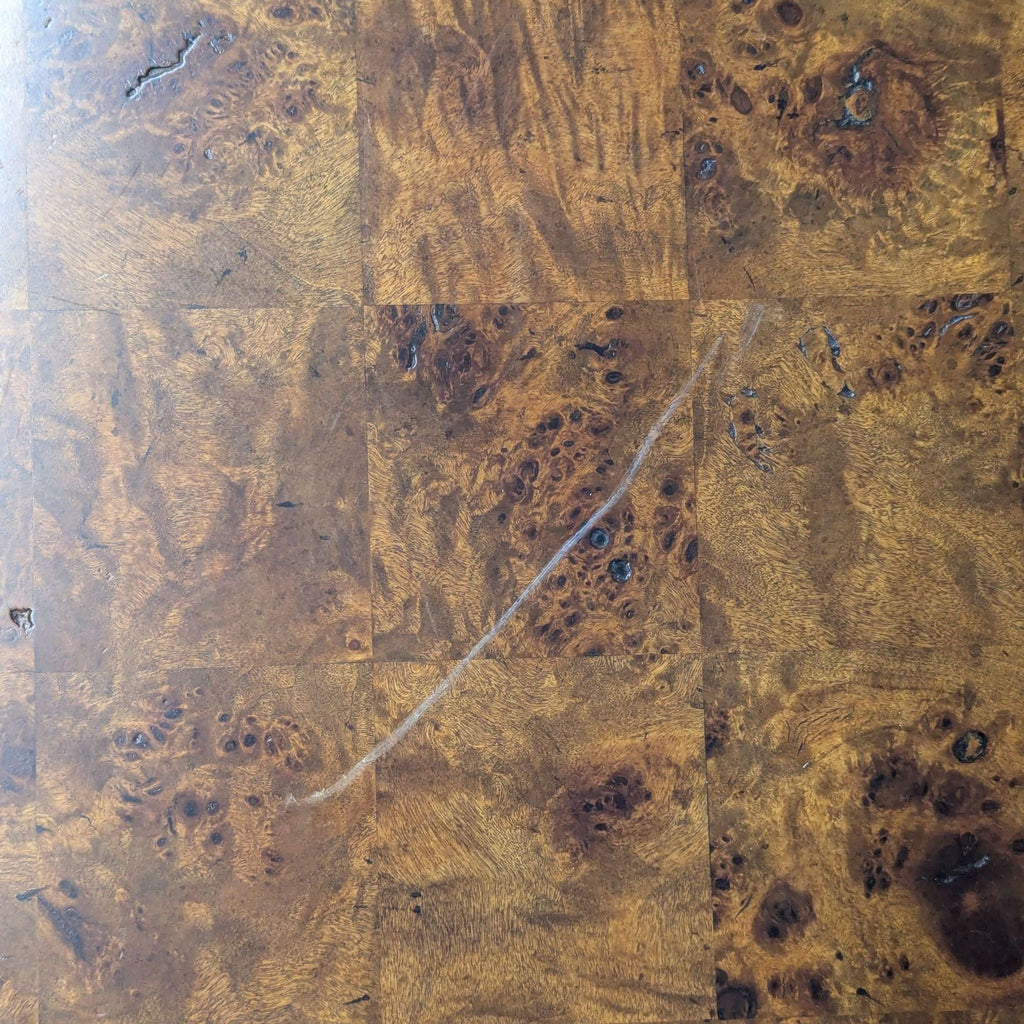 Sideboard with Decorative Veneers and Metal Embellishments