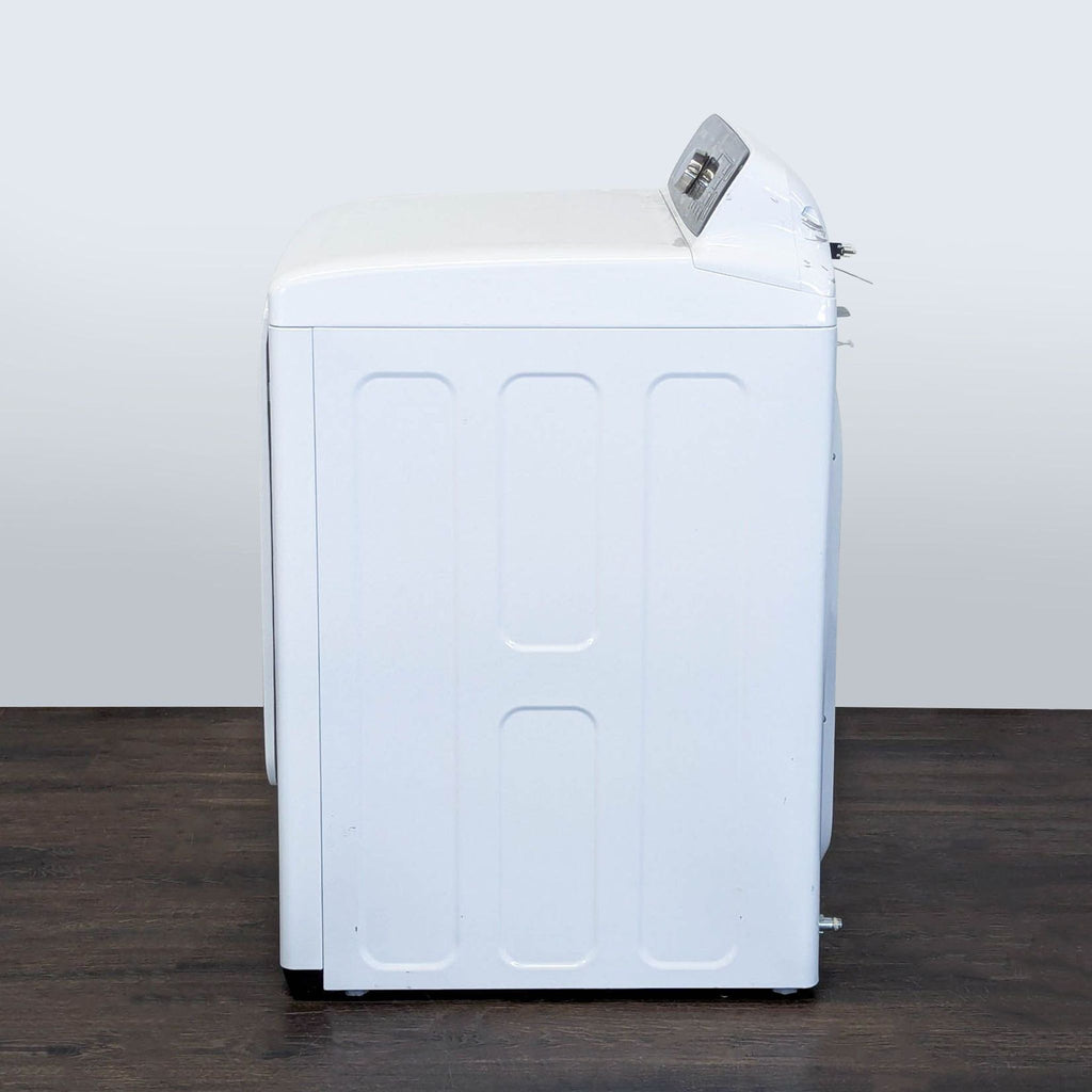Samsung Electric Dryer with Glass Door - White