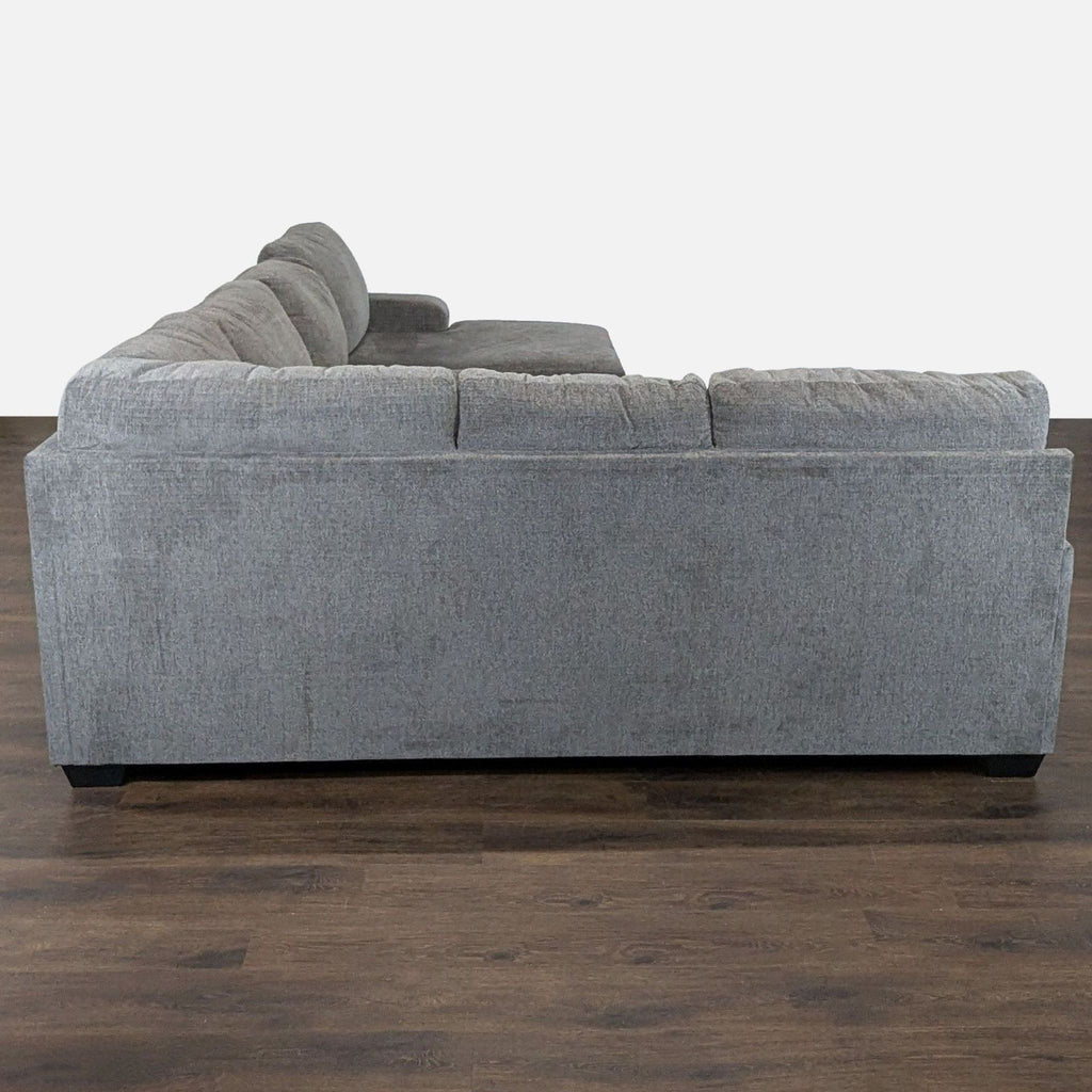 Ashley Furniture Newellen Gray Sectional Sofa with Chaise