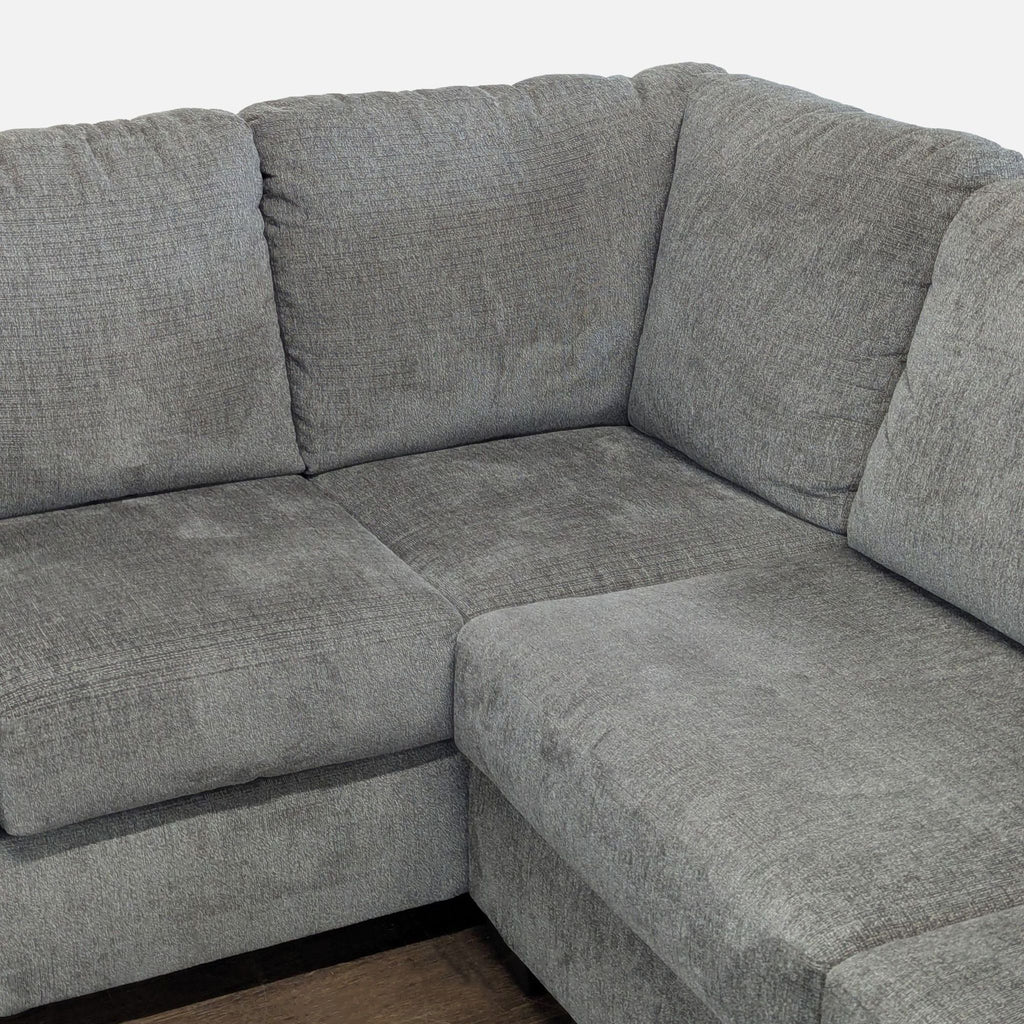 Ashley Furniture Newellen Gray Sectional Sofa with Chaise