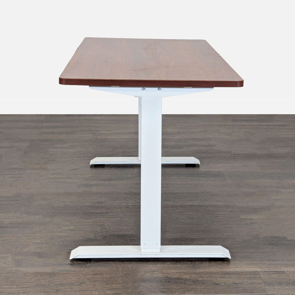 Flexispot Electric Height Adjustable Standing Desk with White Frame