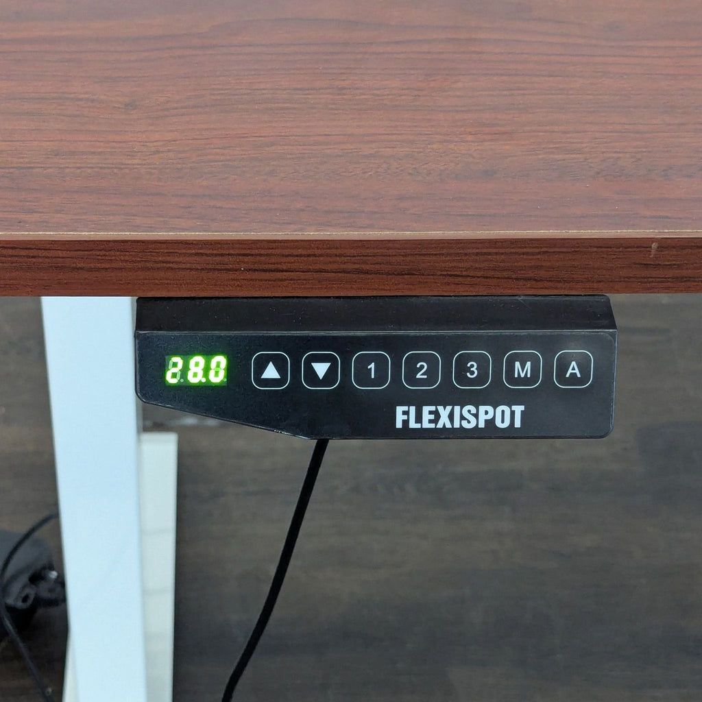 Flexispot Electric Height Adjustable Standing Desk with White Frame