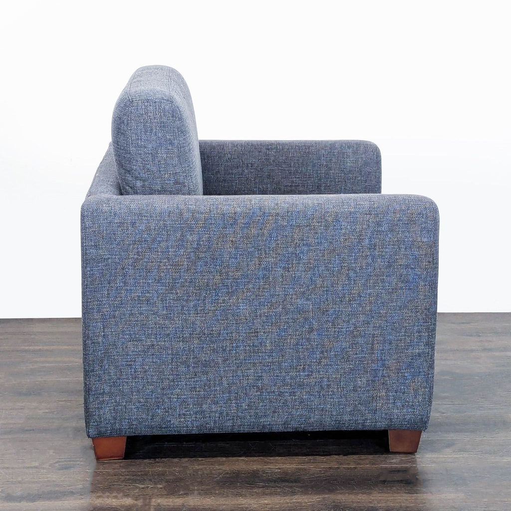 Living Spaces Cliff Dark Gray Modern Sleeper Chair
