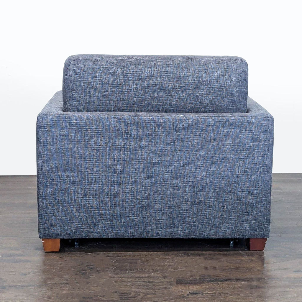 Living Spaces Cliff Dark Gray Modern Sleeper Chair
