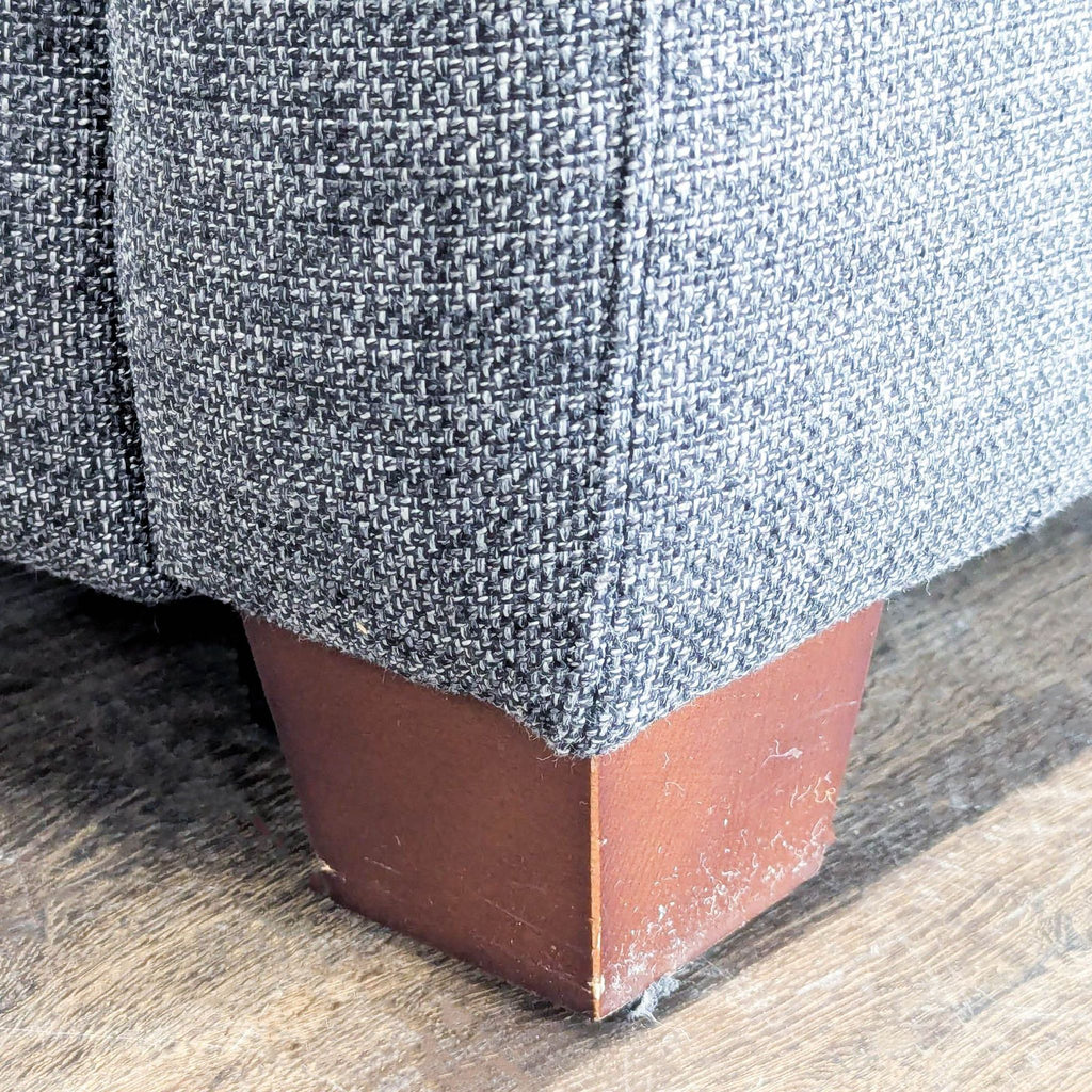 Living Spaces Cliff Dark Gray Modern Sleeper Chair
