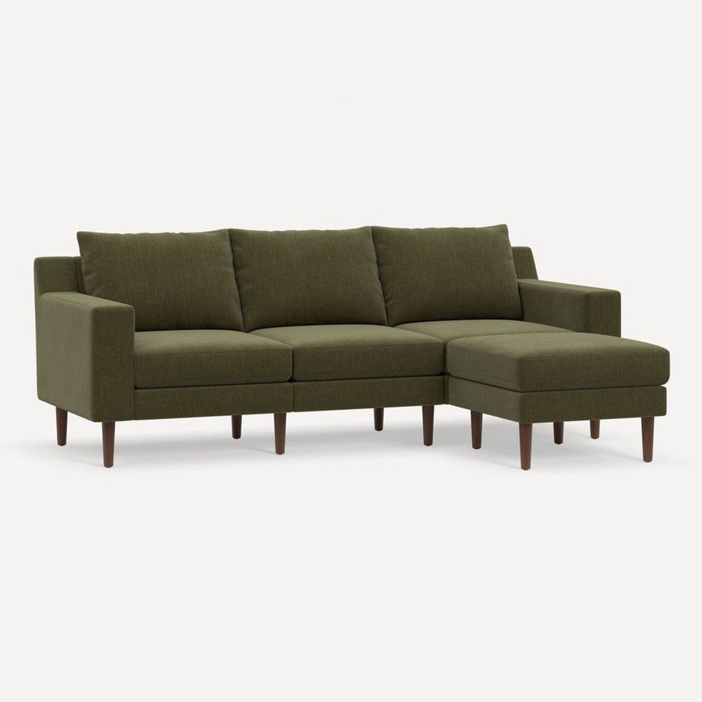 Certainly! However, it appears you haven’t provided the images or a full description for the item. Based on what you’ve shared—Sectional category, brand is Burrow—I’ll generate three general sample alt texts for a Burrow sectional sofa. If you provide the images or more detailed descriptors, I can refine these further:
