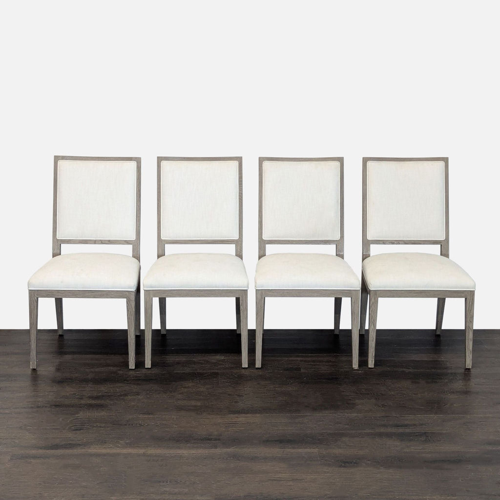 Restoration Hardware (RH) St. James Marble-Top Rectangular Dining Table Set
