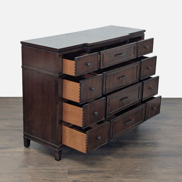 Certainly! Since you mentioned "these images" but haven't attached any, I'll provide three generic examples based on a typical dresser from the Dressers category. Please replace the details if you have specific features in mind.