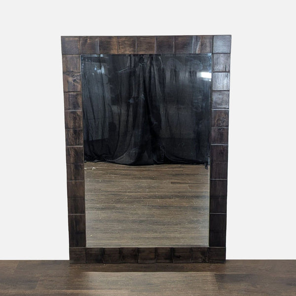 Wood Framed Floor Mirror
