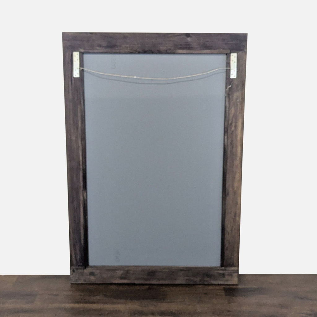 Wood Framed Floor Mirror