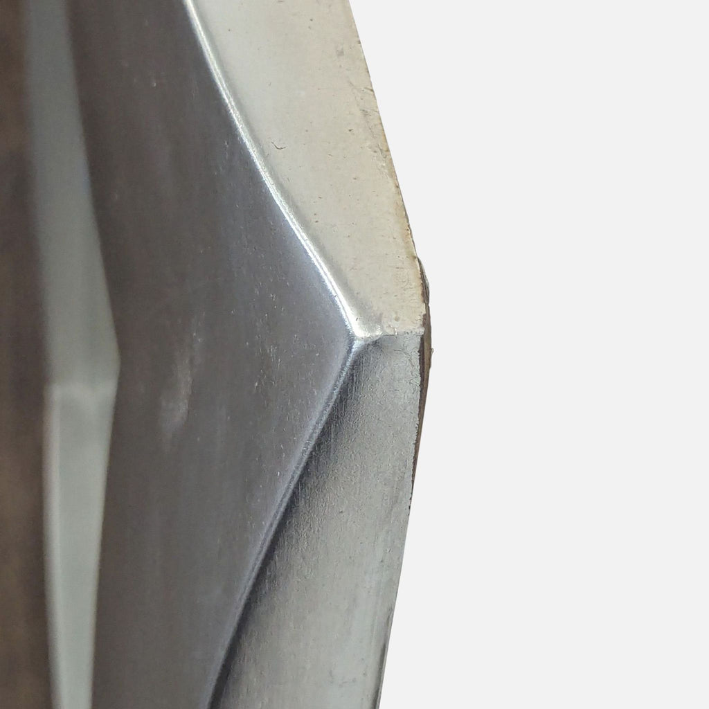 Wall Mirror with Handcrafted Silver Finish