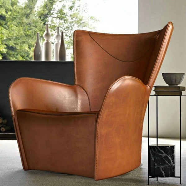 Molteni&C Mandrague Swivel Chair in lounge style, modern design, created in 2015, priced at $10,000.  