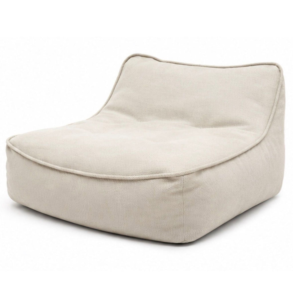 Paola Lenti Float Lounge Chair from 2015, contemporary styling with unique cushion shape.