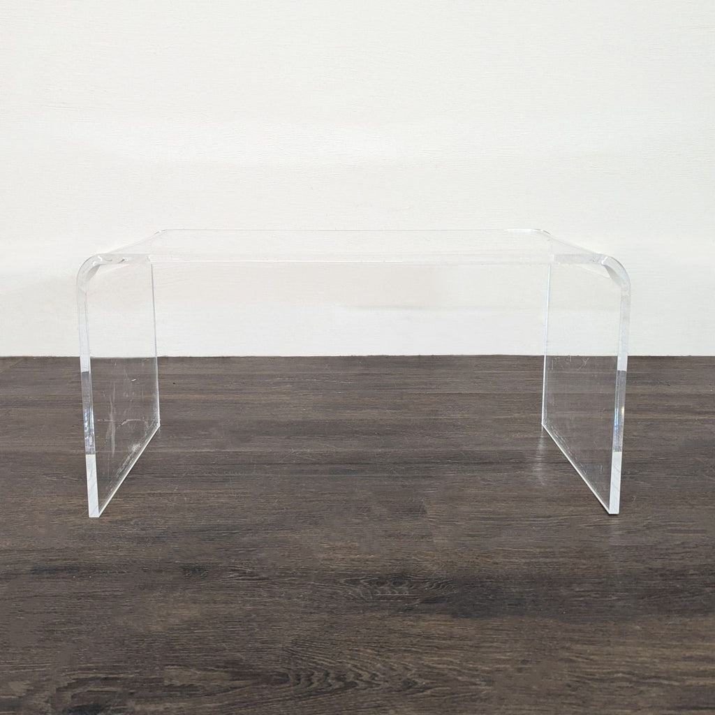Acrylic Waterfall Coffee Table